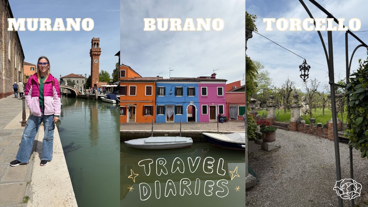 Esplorando Murano, Burano e Torcello | Travel vlog