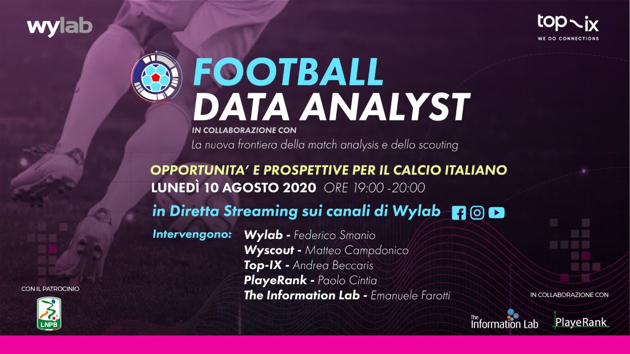 Football Data Analyst - Opportunità e prospettive per il calcio italiano