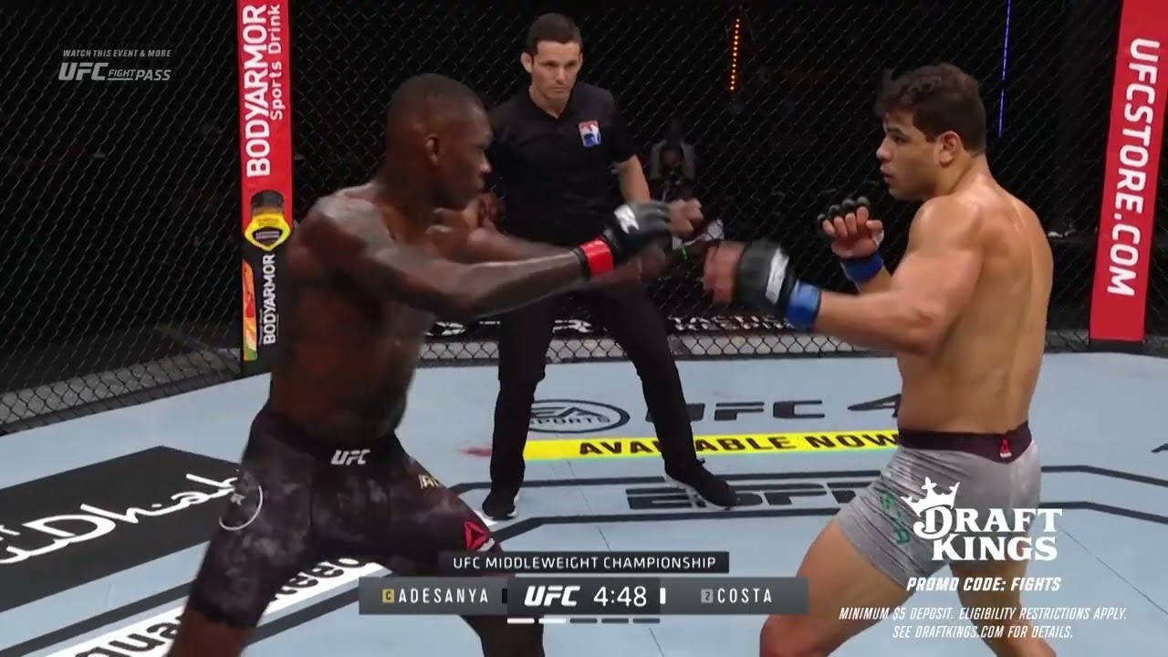 Israel Adesanya vs Paulo Costa   FREE FIGHT   UFC 281 1080p