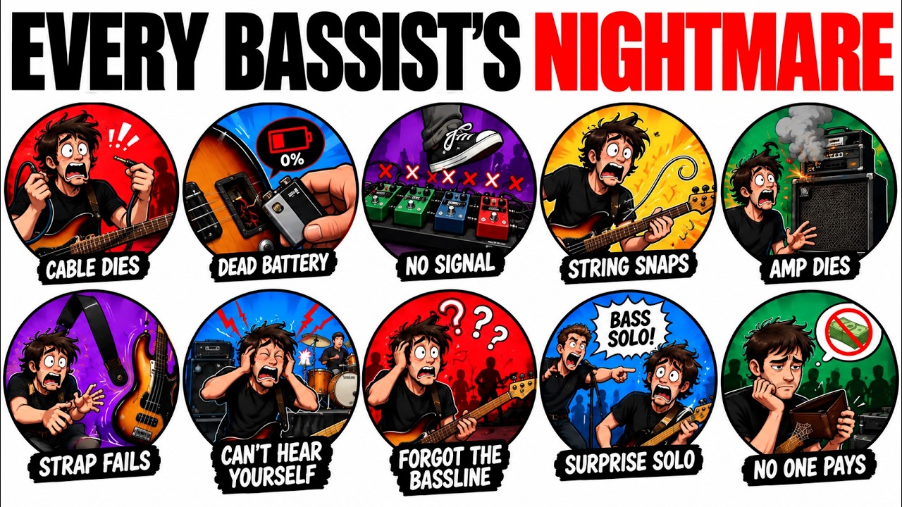 Everything That Could Go Wrong at a BASS Gig Explained