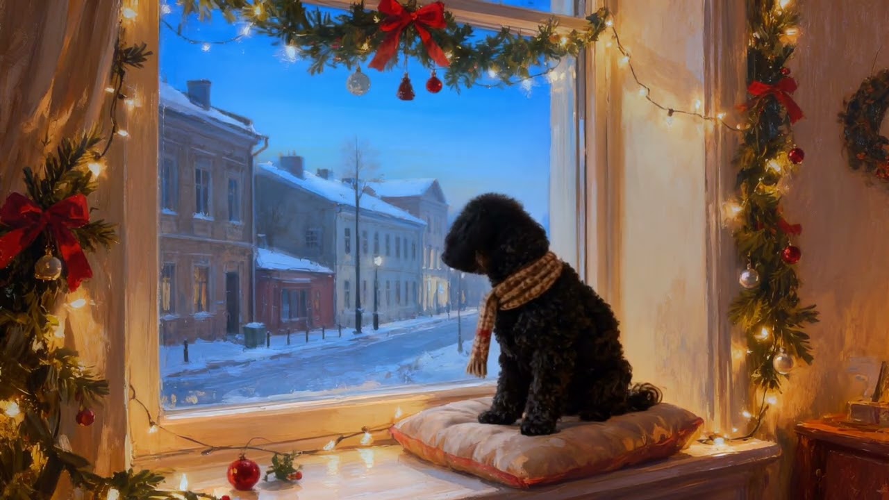 Christmas Jazz 🎄 Bob’s Cozy Window View | Warm Holiday Background Music