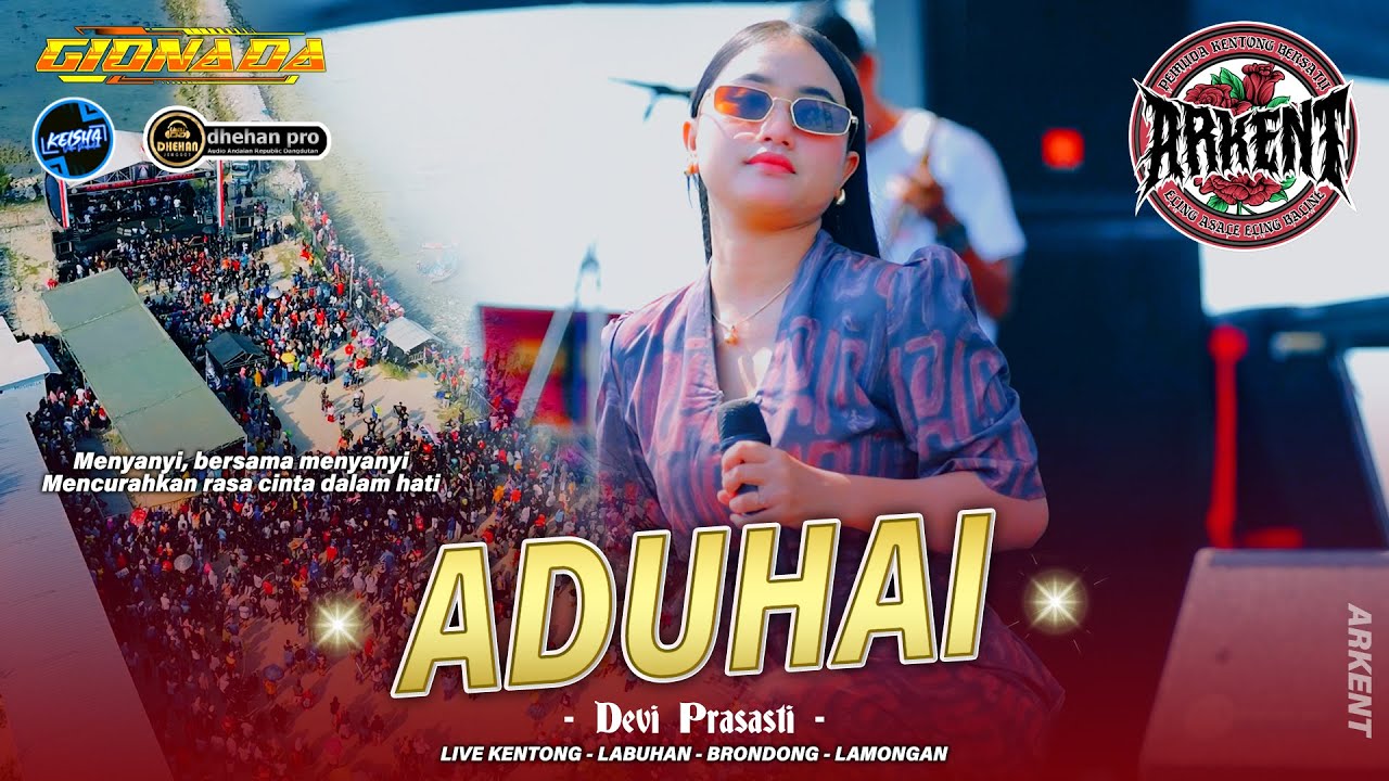 ADUHAI Devi Prasasti GIONADA X ARKENT Pemuda Kentong - Lamongan #dhehanpro