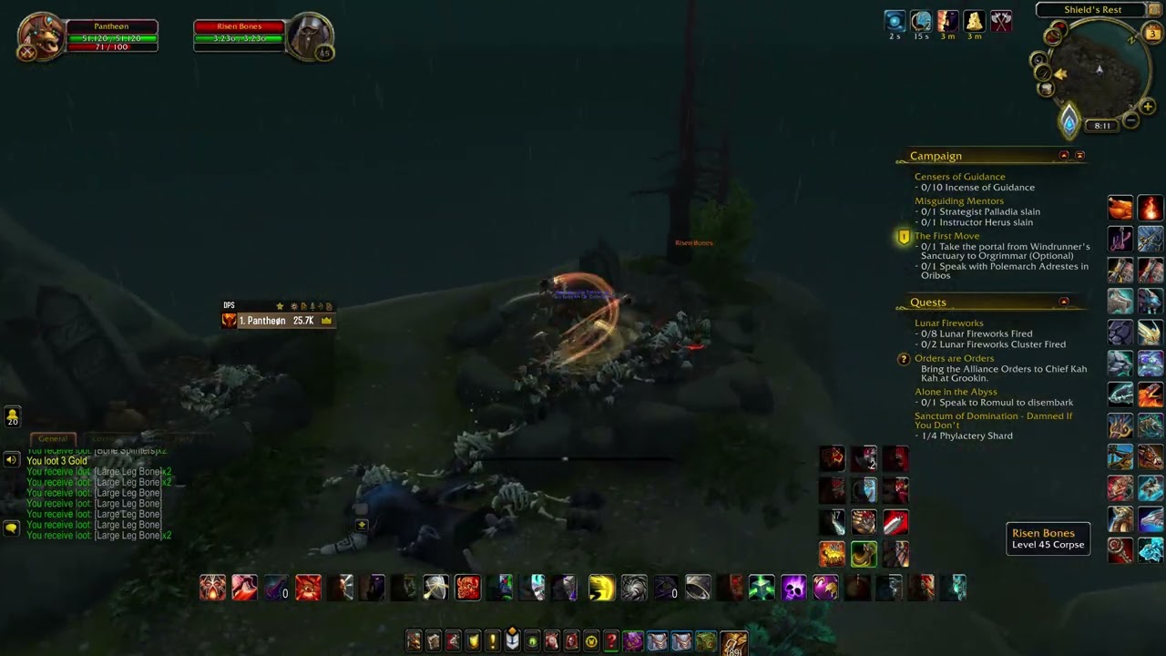 #4 WoW Shadowlands RAW GOLD FARM 9.1.5