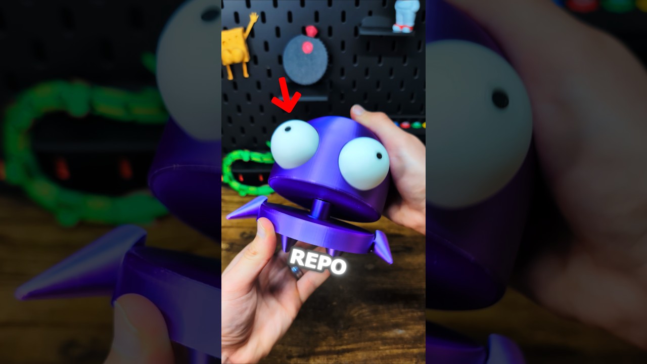 3D Printed Giant Small R.E.P.O. Robot 
