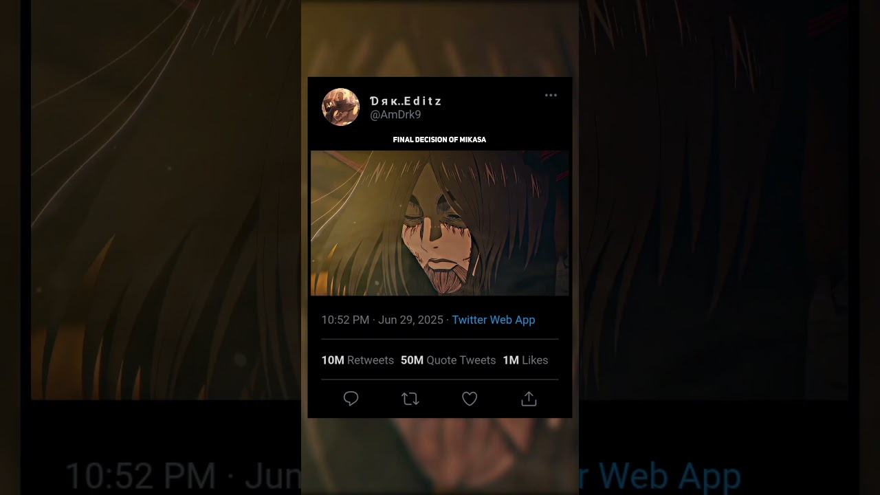ATTACK ON TITAN ENDING 😢 | RUMBLING| #aot #eren #aot #erendeath