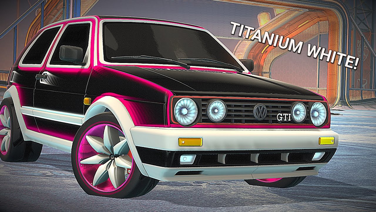 🍎🍎TOP TITANIUM WHITE GOLF GTI DESIGNS🍎🍎 | Rocket League