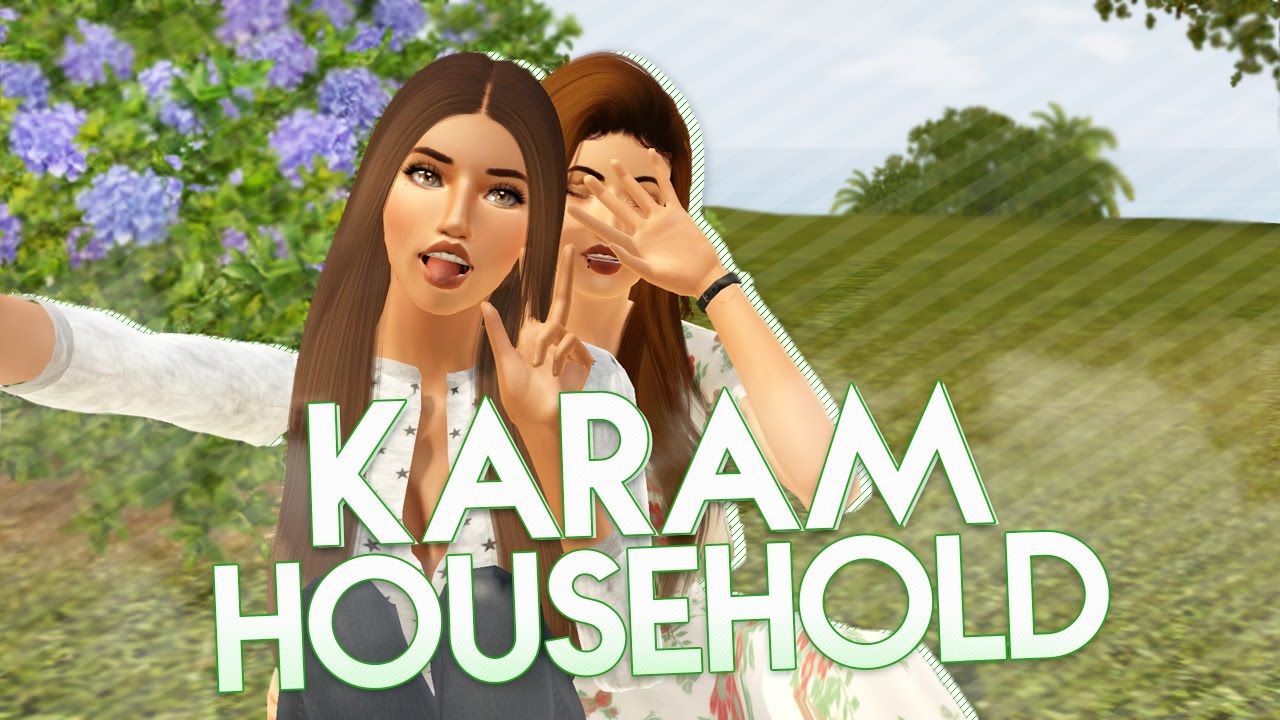 Sims 3 || Текущая семья: Семья Карам - май 2017 года