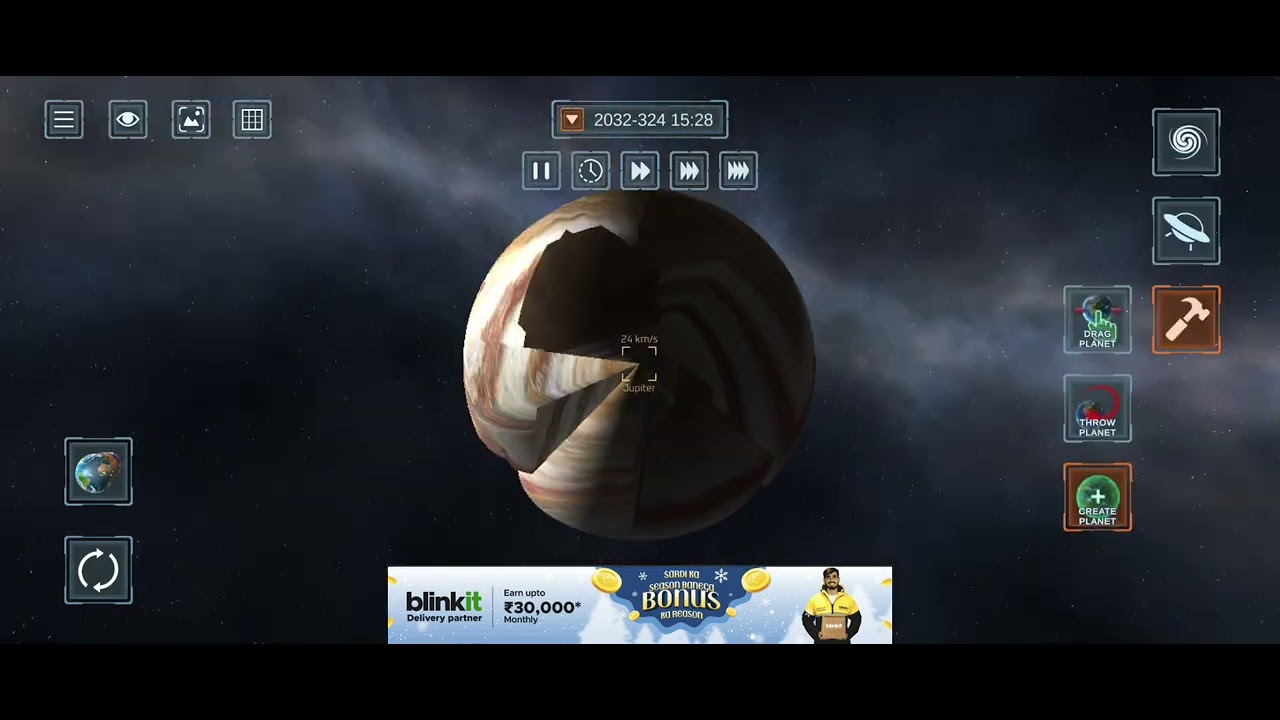 I built my own solar system and I destroyed the game