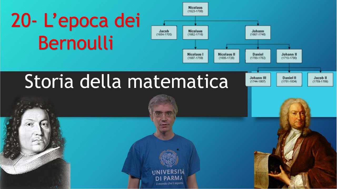 Storia della Matematica 20 - L'epoca dei Bernoulli