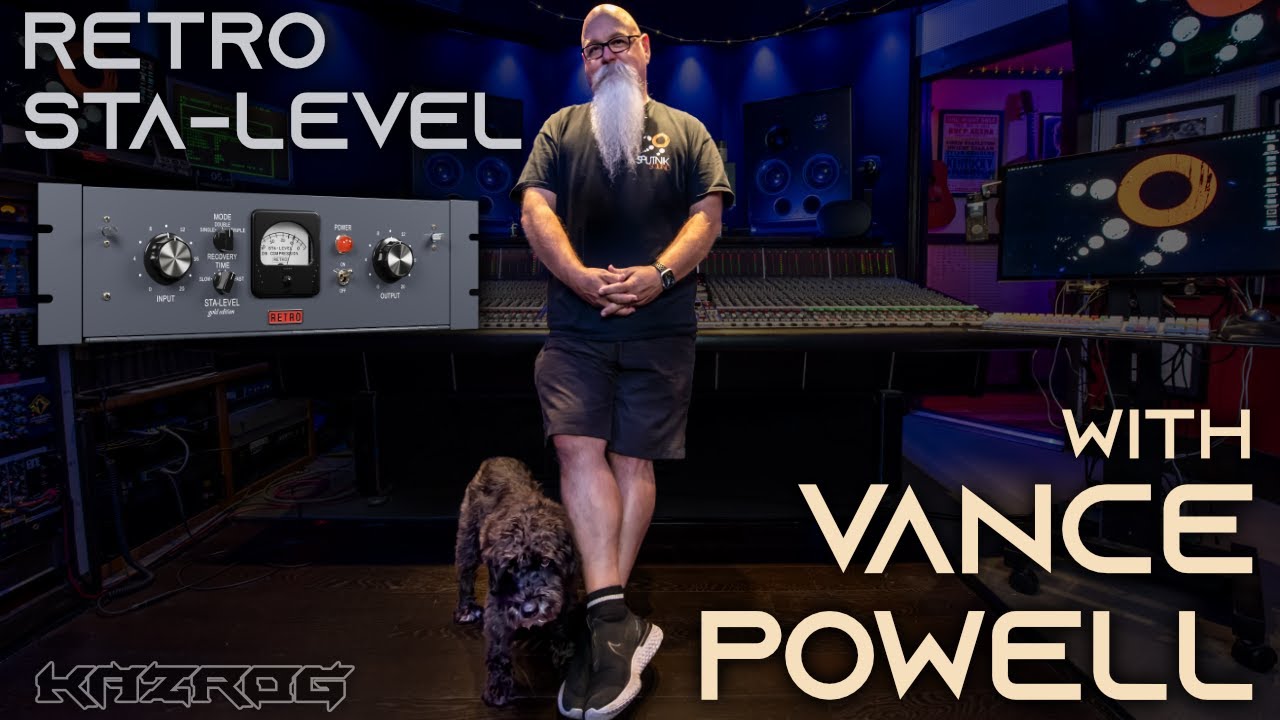 Vance Powell  on the Kazrog Retro Sta-Level