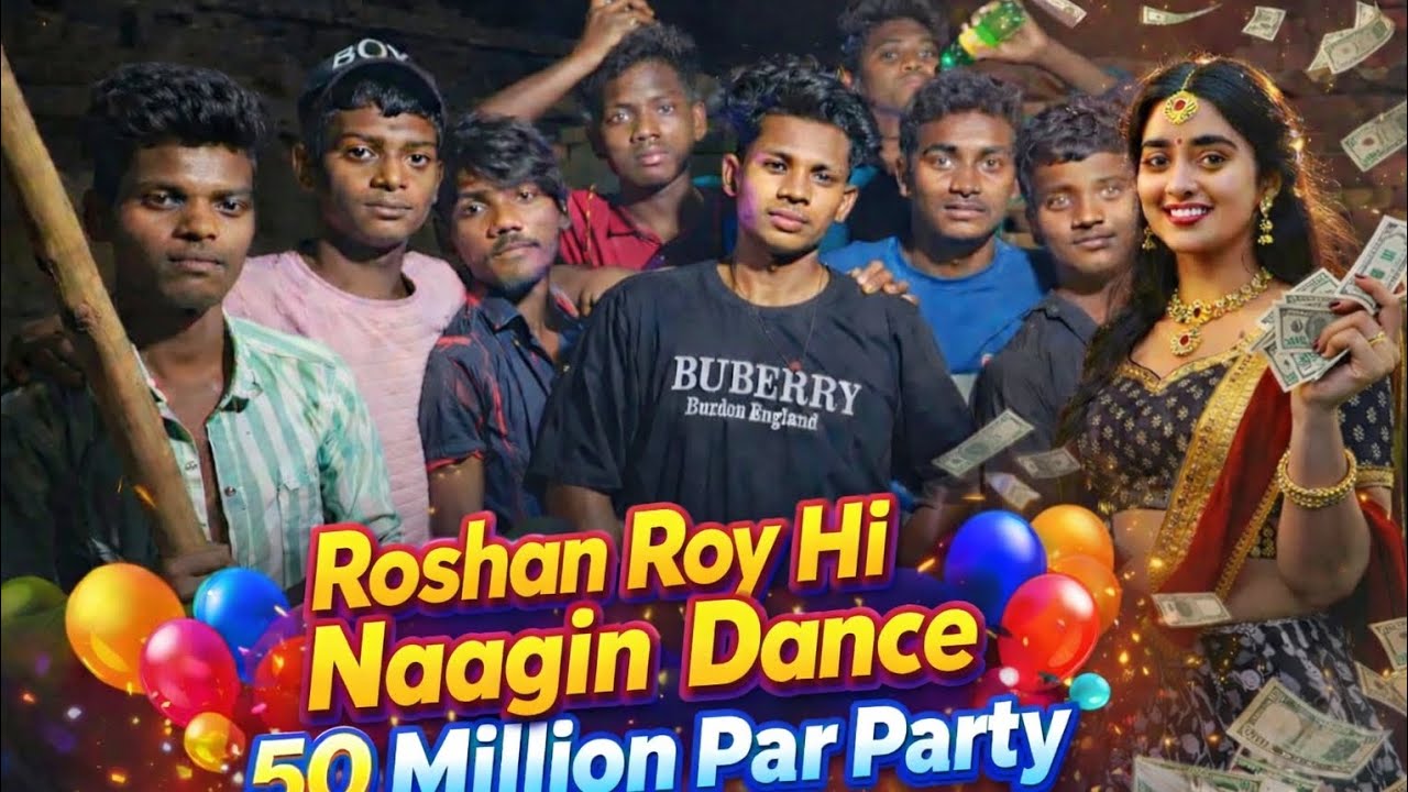 Roshan Roy Hi Naagin Dance | 50 Million Par Grand Party | Full Celebration Video