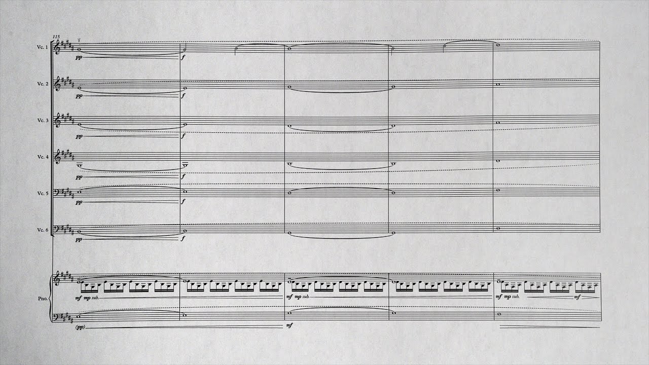 Benjamin Rimmer - Untitled (For Cellos and Piano)