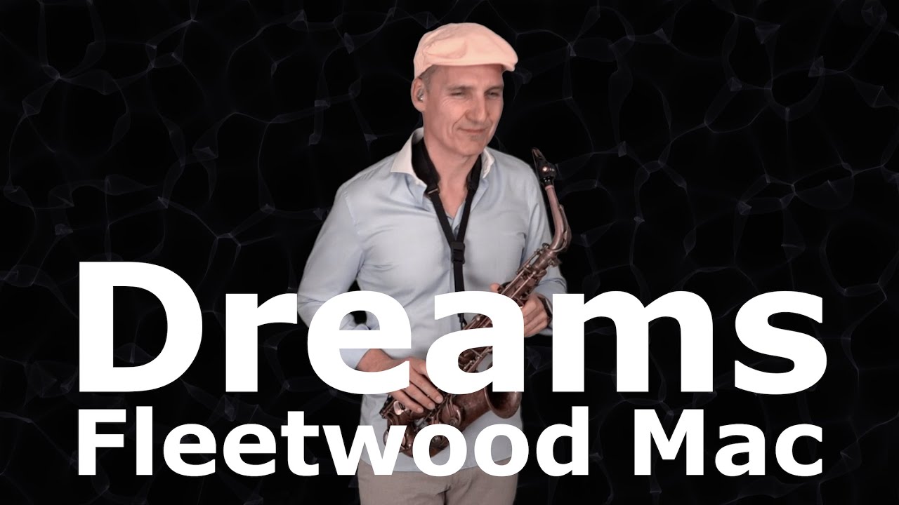 DREAMS - FLEETWOOD MAC - SAXOPHONE COVER WITH MUSICNOTES (link in the description below)