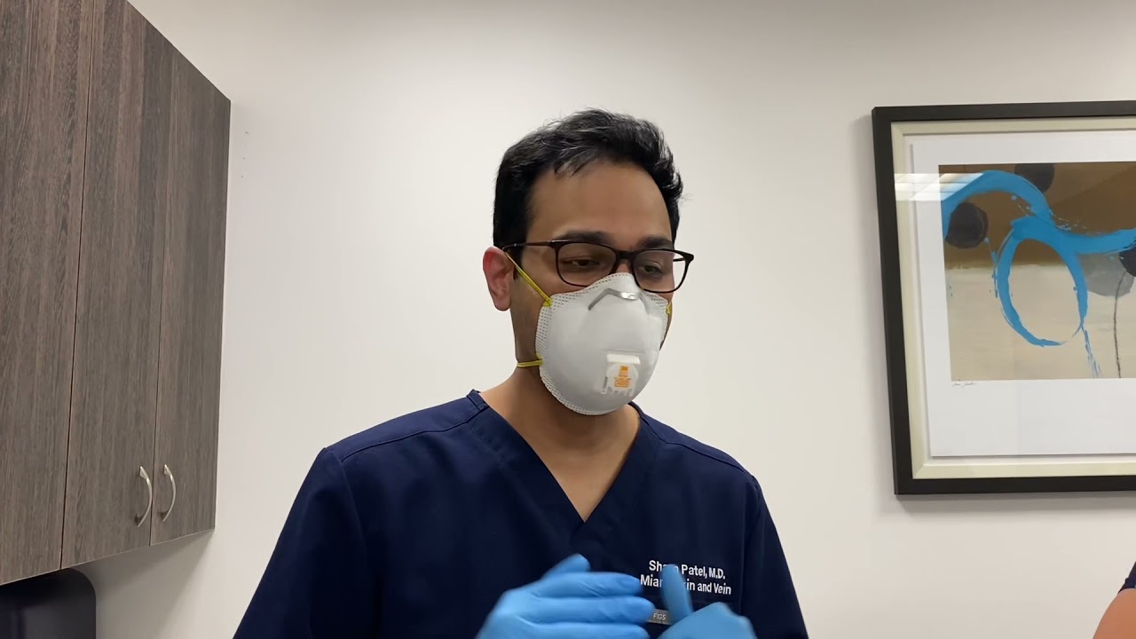 PRP (platelet rich plasma) scalp injection for hair loss by Dr. Patel in Miami, Florida