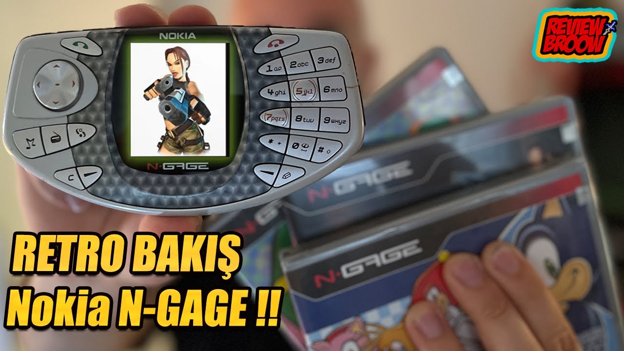 EFSANE CİHAZ Nokia N-GAGE !!