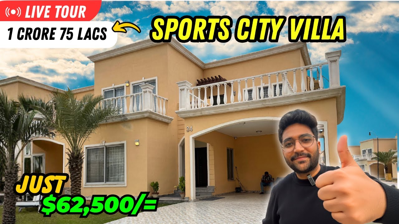 Bahria Sports City 350 Sq Yards Villa | Experience the Lifestyle | Live Tour