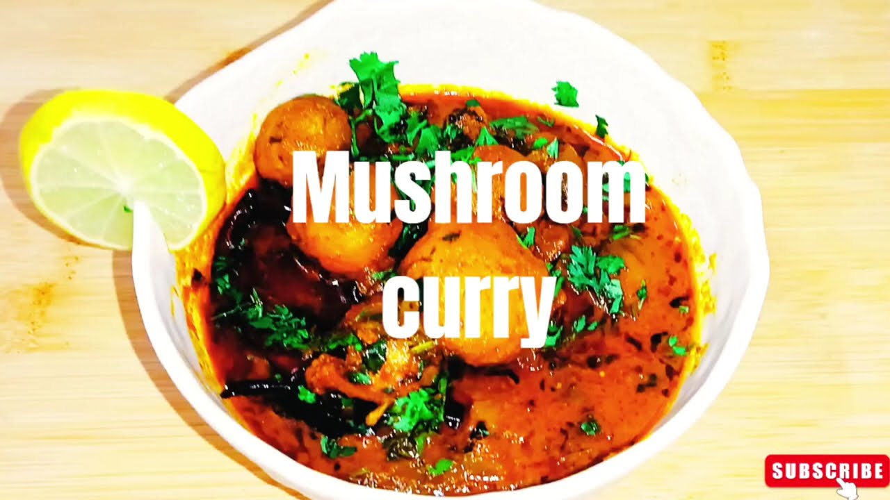 🍄Spicy & Savory: The Perfect Mushroom Curry!! 🍄