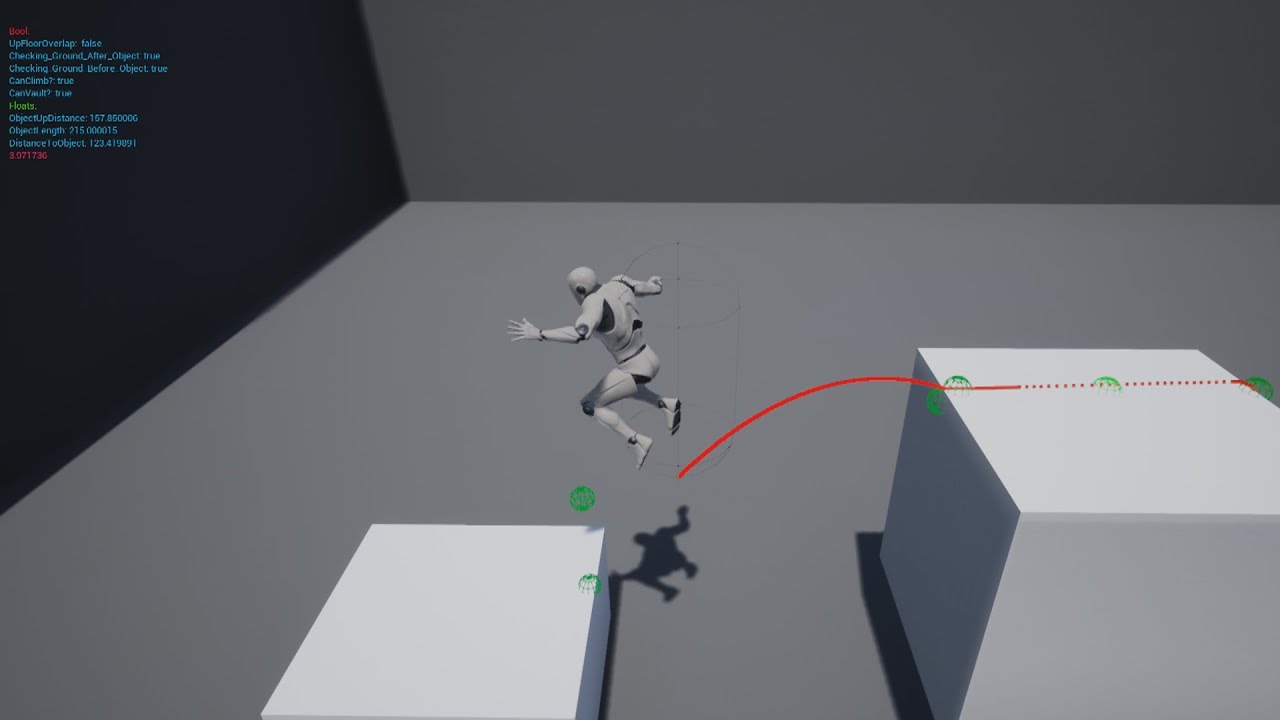 Unreal Engine 4 Parkour System / Motion Warping Trailer