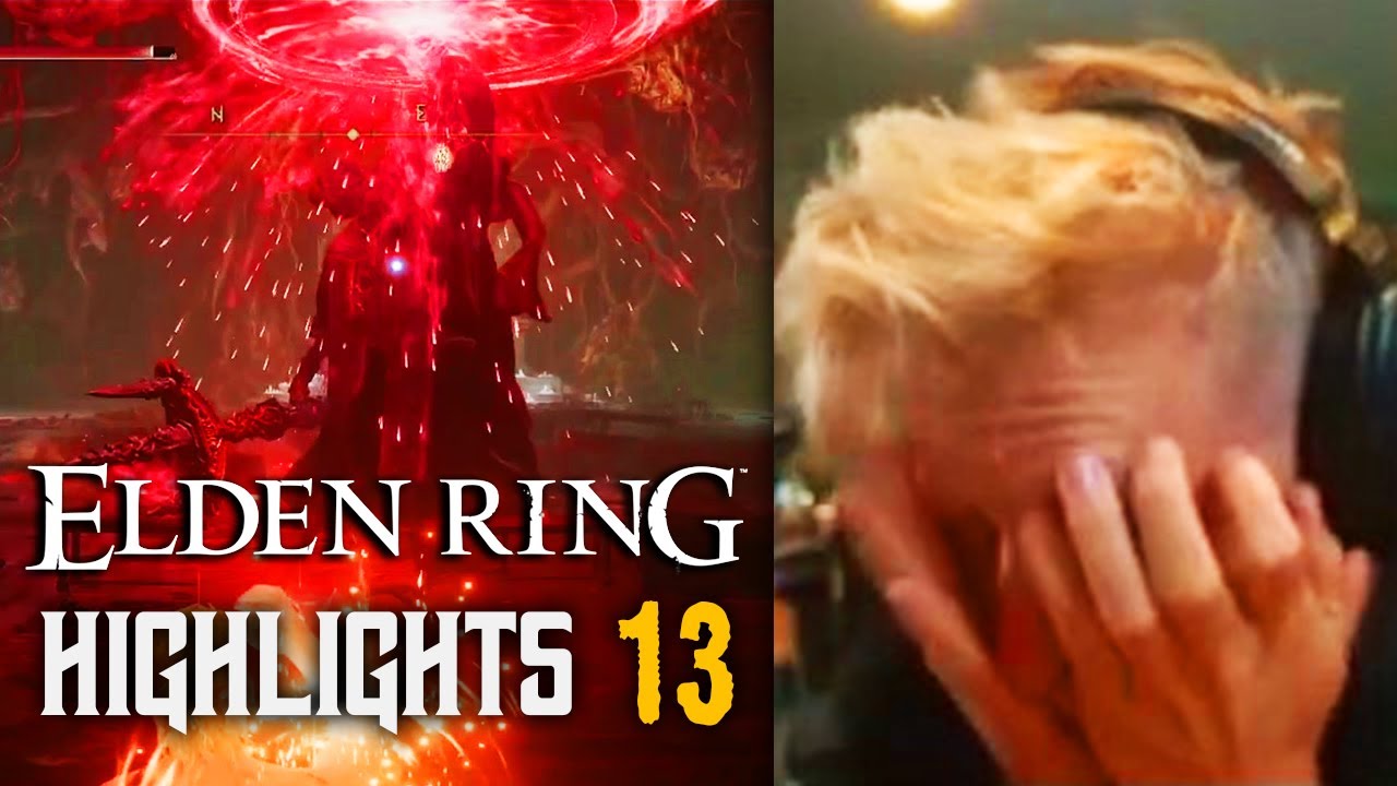 Quin69 - LONG and PAINFUL FIGHT against BABY MOHG | ELDEN RING | Best Rages & Deaths | PART 13