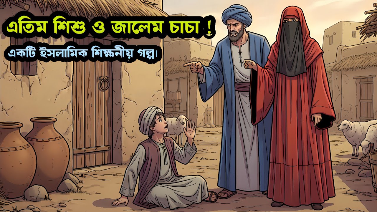 এতিম শিশু উপর চাচা চাচির জুলুমের কাহিনী !| শিক্ষণীয় কাহিনী |ইসলামিক গল্প | Islamic Bangla Golpo