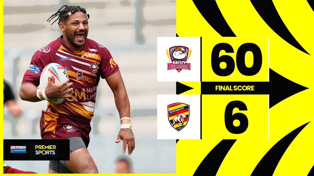 Batley Bulldogs vs Dewsbury Rams - Highlights from Betfred Championship Summer Bash