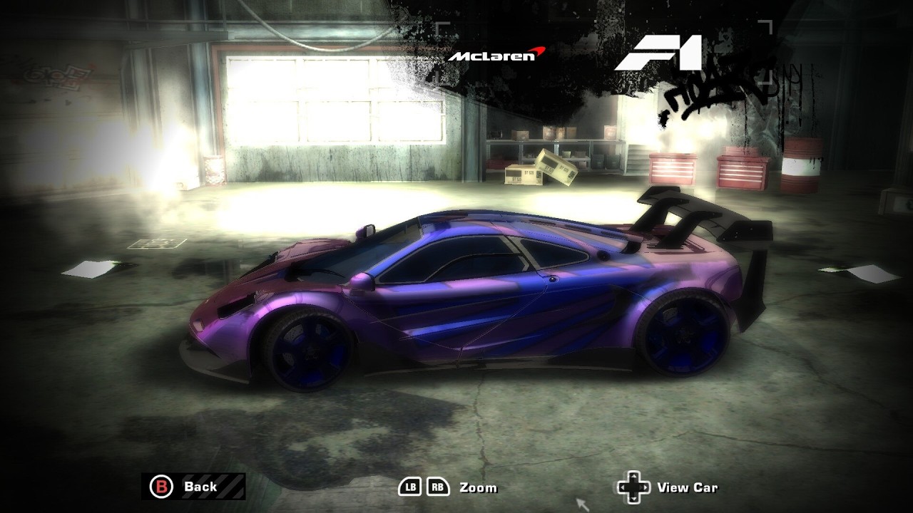Need for Speed Most Wanted PC Redux HD McLaren F1 vs Blacklist #2 Bull