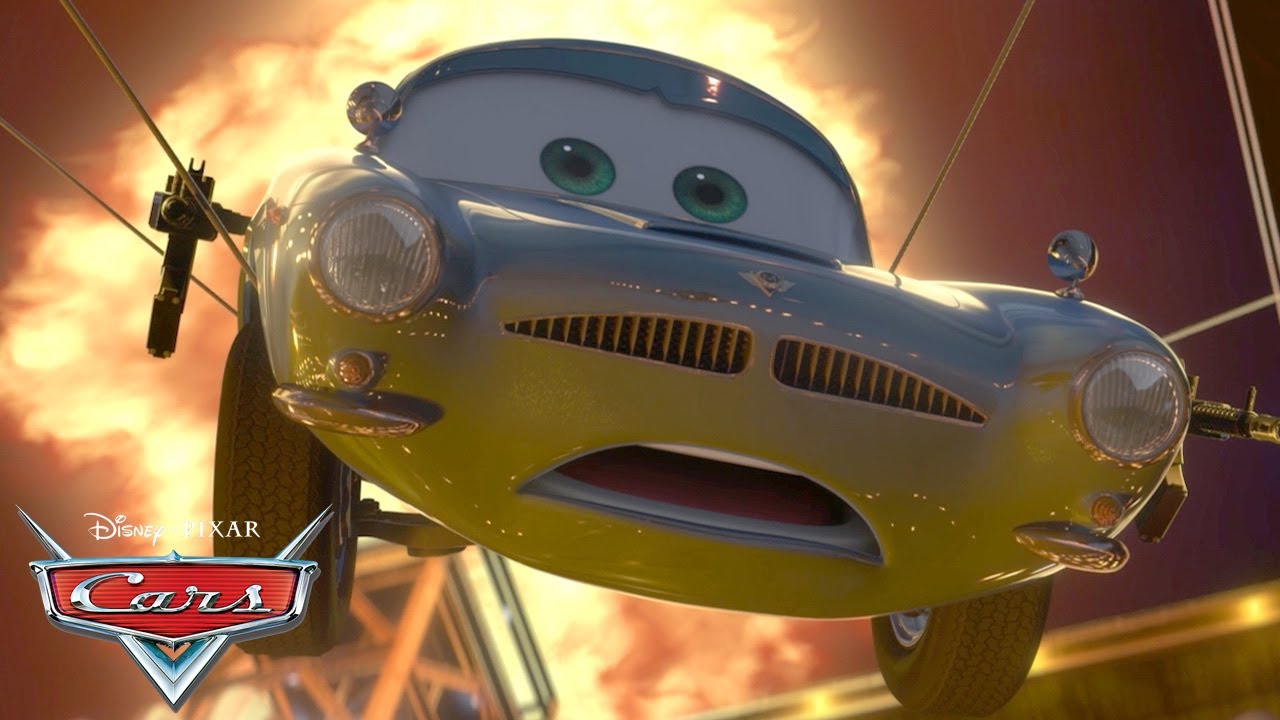 Finn McMissile's Getaway Chase in Cars 2 | Pixar Cars | @disneyjr