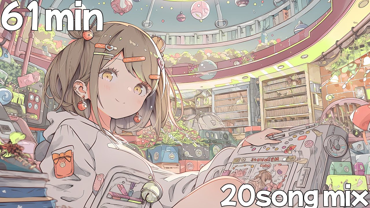 Lofi chill kawaii music Playlist 🌸 Chill Study & Work Music for Focus, Relaxation & Meditation