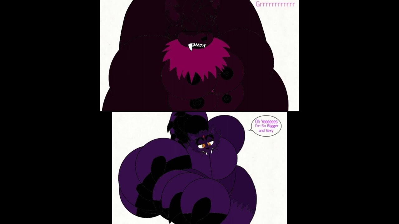 Movie Amy the Werehog vs Movie Blaze the Werecat Full Transformation Muscles Growth Power Up Comic