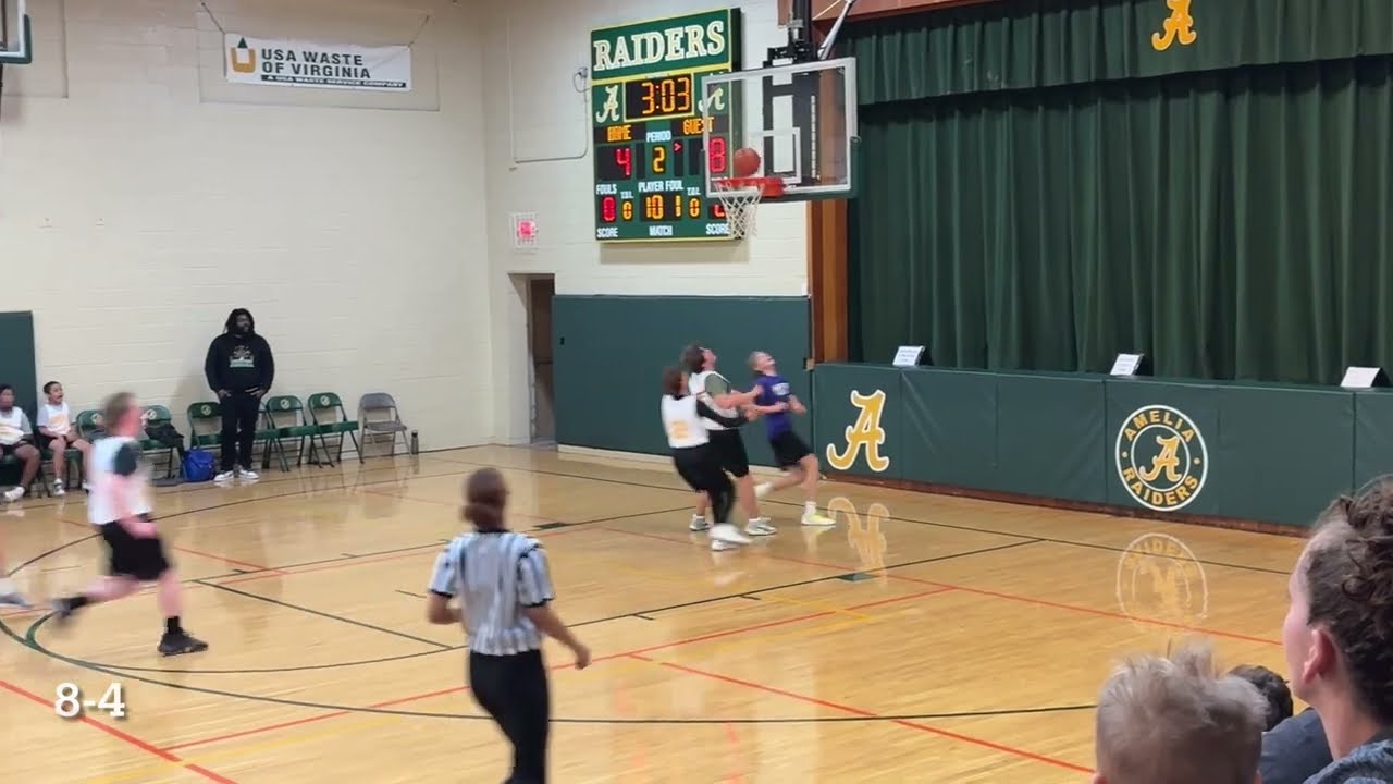 15U Basketball Game 2: Team Mamba vs Amelia w/ Box Score