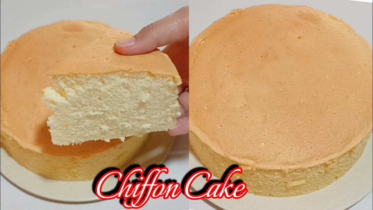 PAANO GUMAWA NG CHIFFON CAKE | EASY MAMON RECIPE | MASARAP AT MALAMBOT NA MAMON | EASY CHIFFON CAKE