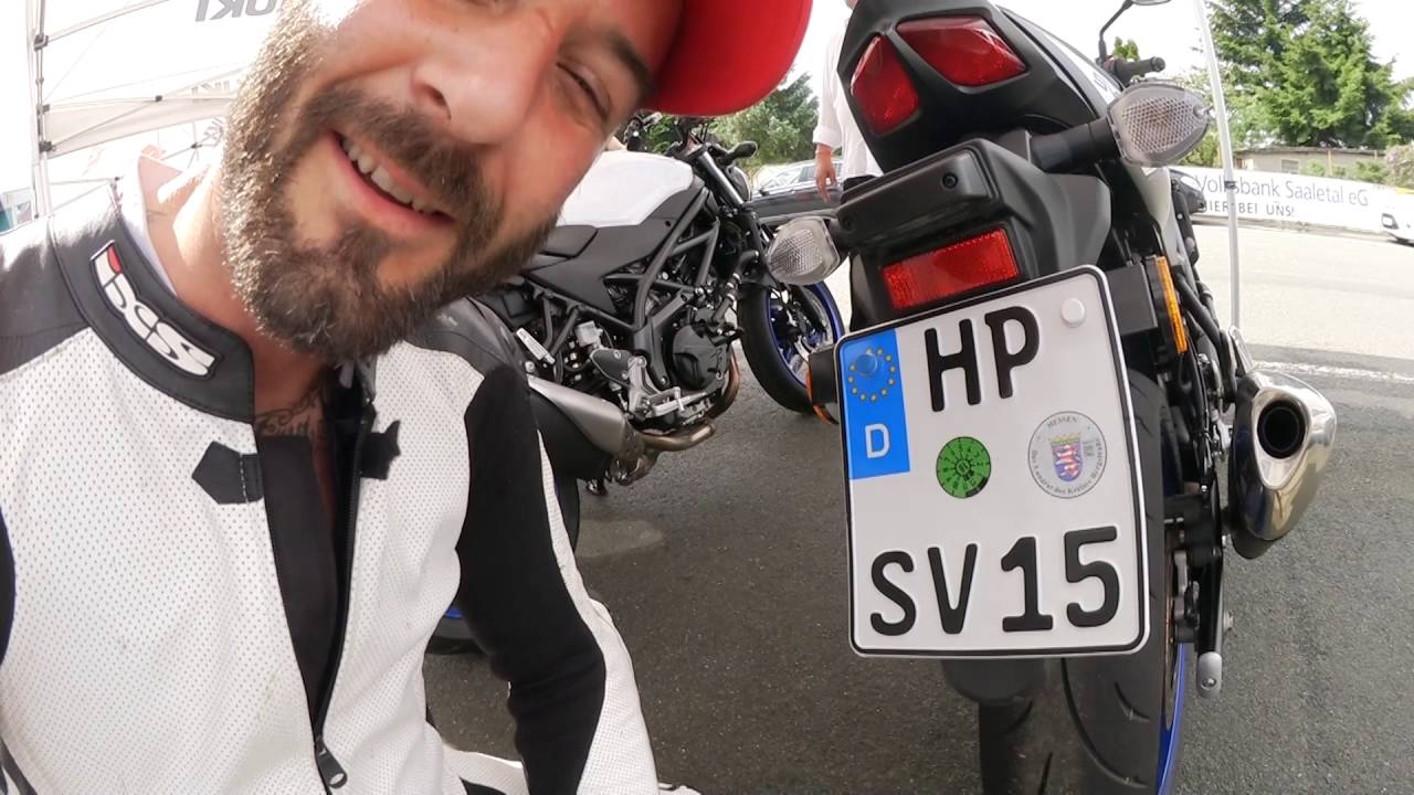 SUZUKI SV 650 (48 PS möglich) im Kurztest mit Jens Kuck