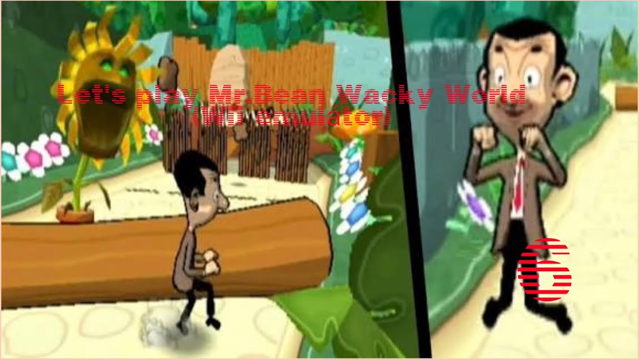 Let's play Mr.Bean Wacky World (Wii emulátor) 6: Nesnáším díry