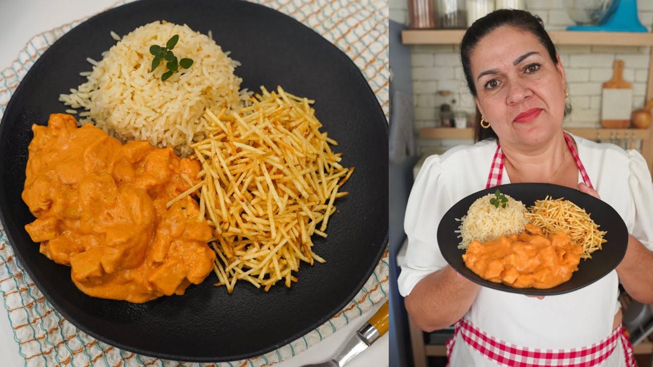 STROGONOFF DE FRANGO PERFEITO | BEM SIMPLES E FÁCIL DE FAZER