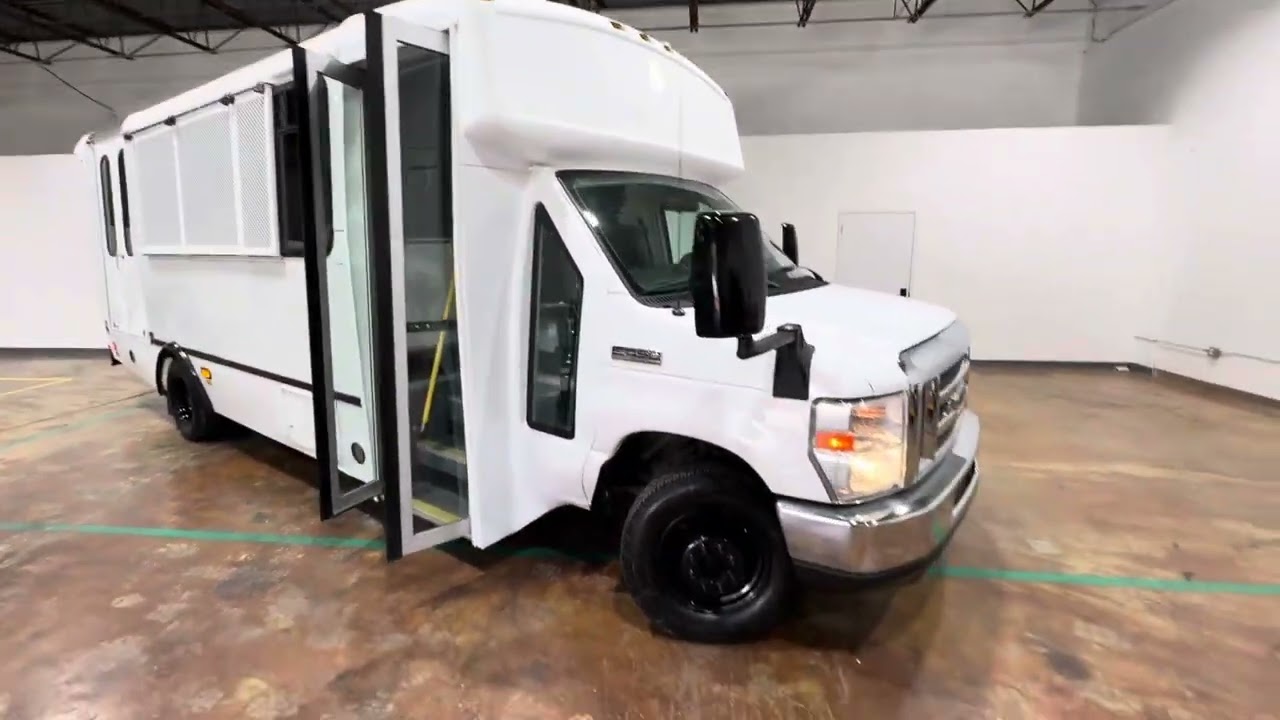 Prisoner Bus For sale with Wheelchair Lift handicap accessible bus By THOR available at Pilip