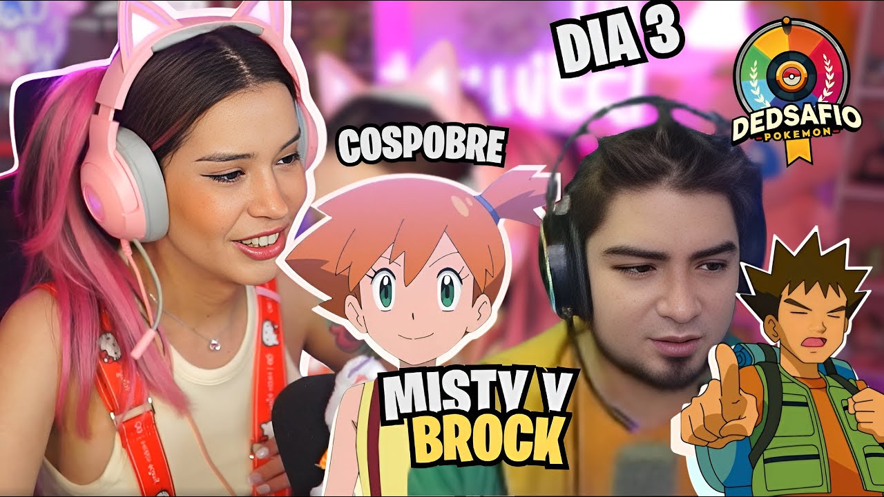 COSPOBRE DE MISTY Y BROCK 😱 / CRYSTAL MOLLY EN DEDSAFIO POKEMON 2 DIA 3 CON LUXURYUS 🥰