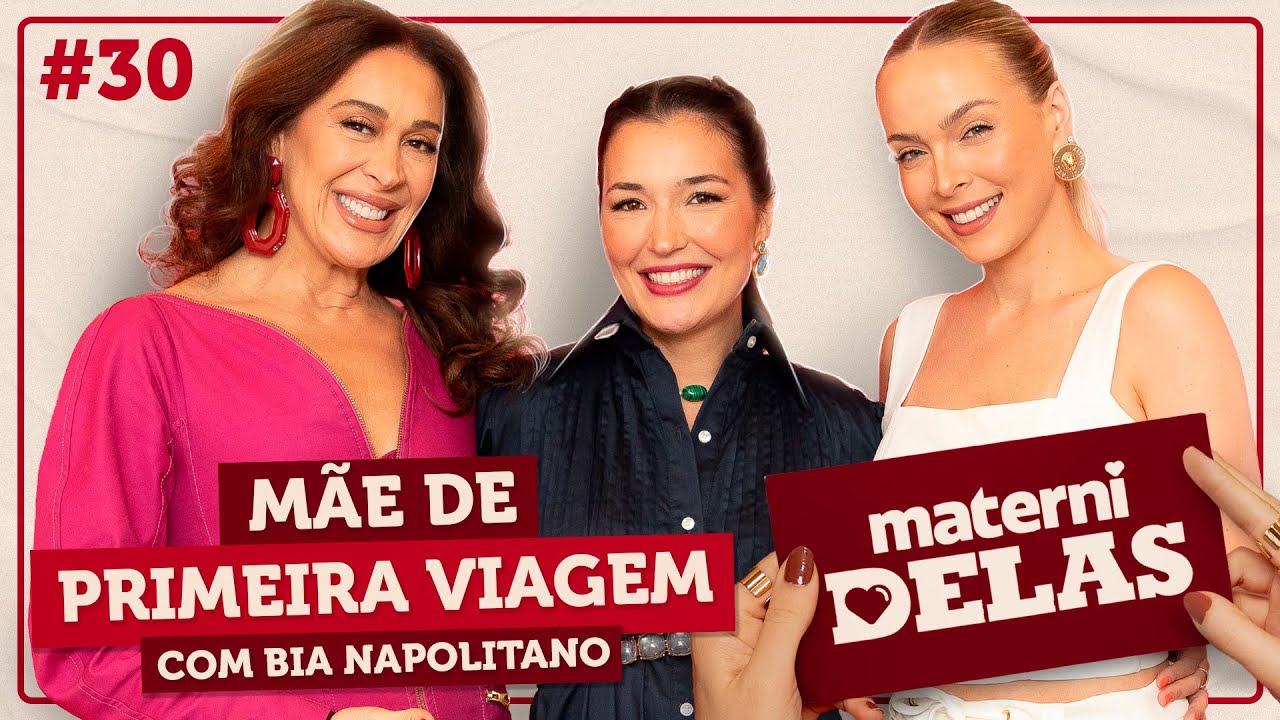 MaterniDelas - Bia Napolitano com Tata e Cl&aacute;udia&nbsp;Raia