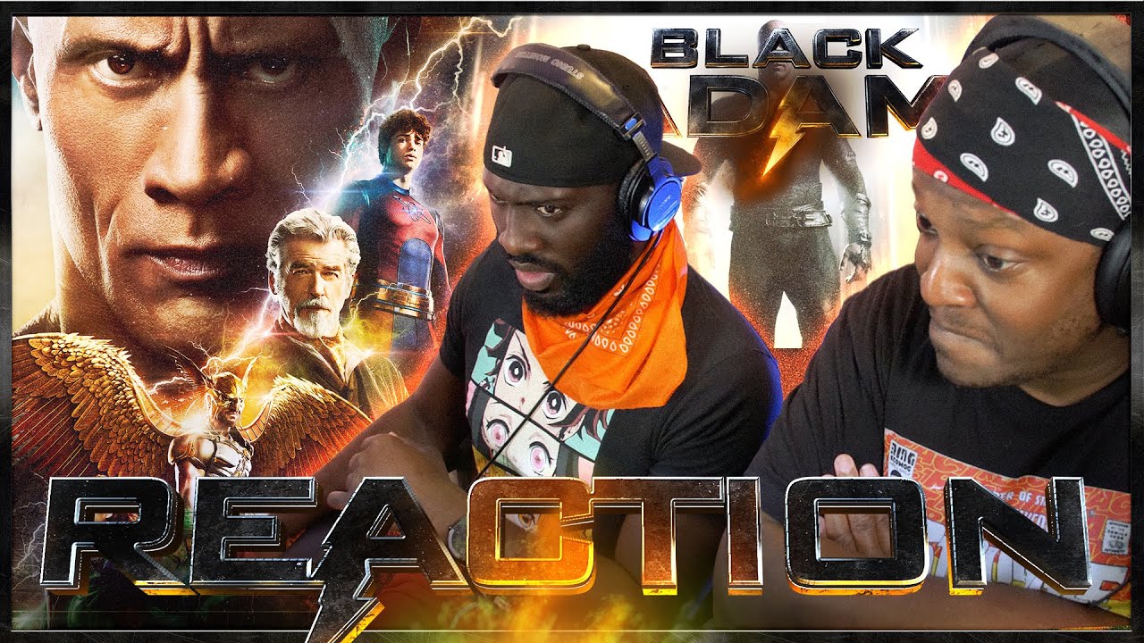 Black Adam - Official Trailer 2 Reaction