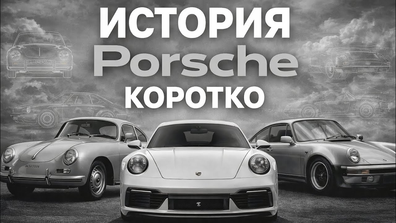 История Porsche за 5 минут — как появилась легенда?