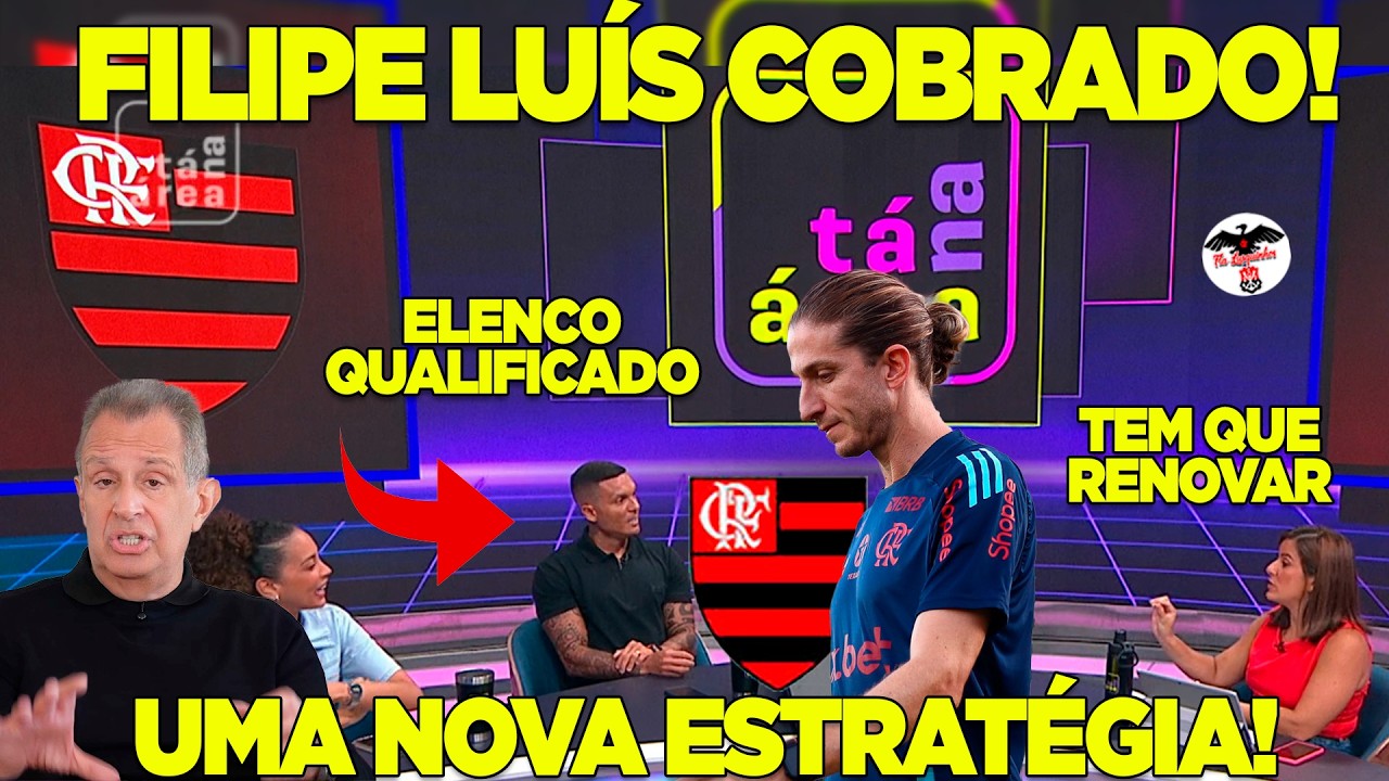 VIRADA DE CHAVE! FLAMENGO EM BUSCA DOS RESULTADOS! AGORA &Eacute; CARIOCA! FILIPE LU&Iacute;S COBRADO