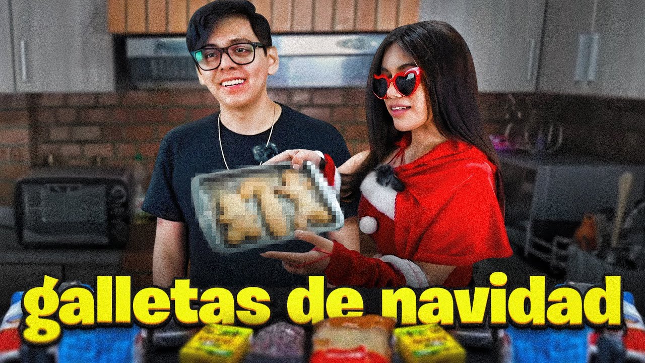 ESPOSADO con SANDRASKINS para HACER GALLETAS 🎅