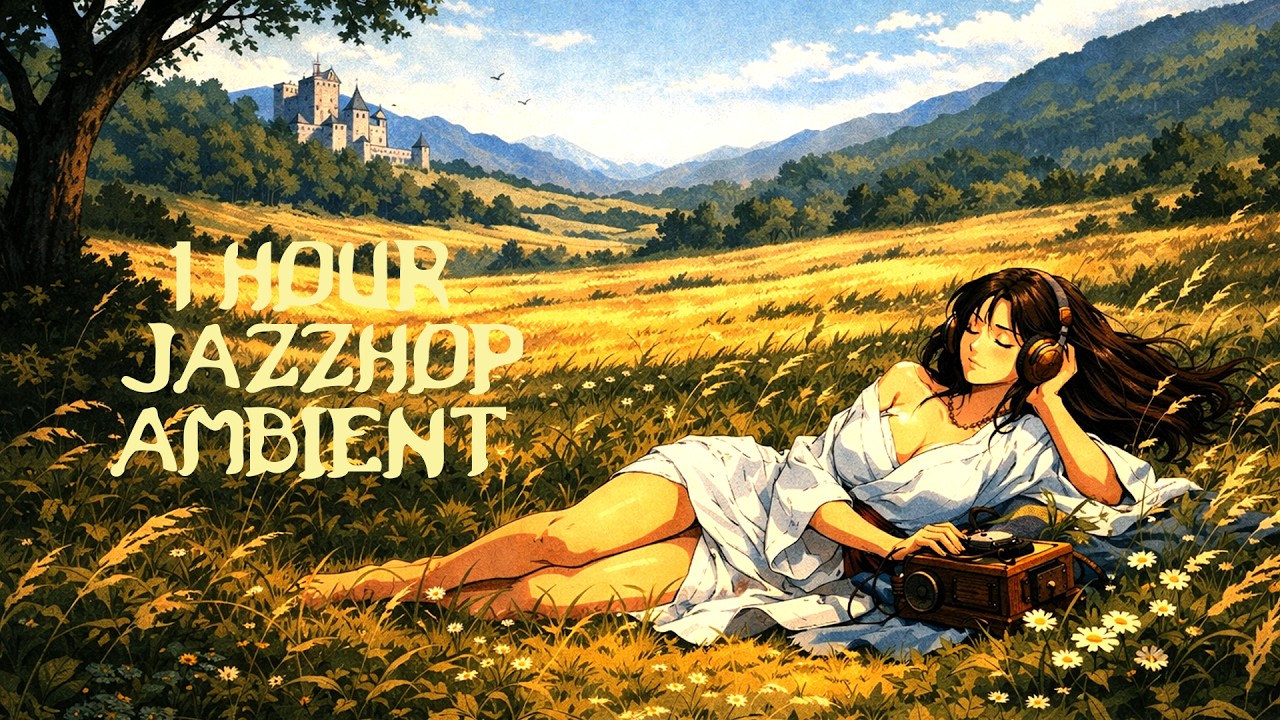 Japanese Jazz Hop with Shamisen 🎎 Medieval Chillhop Ambient | Relaxing Study Music (1 Hour)