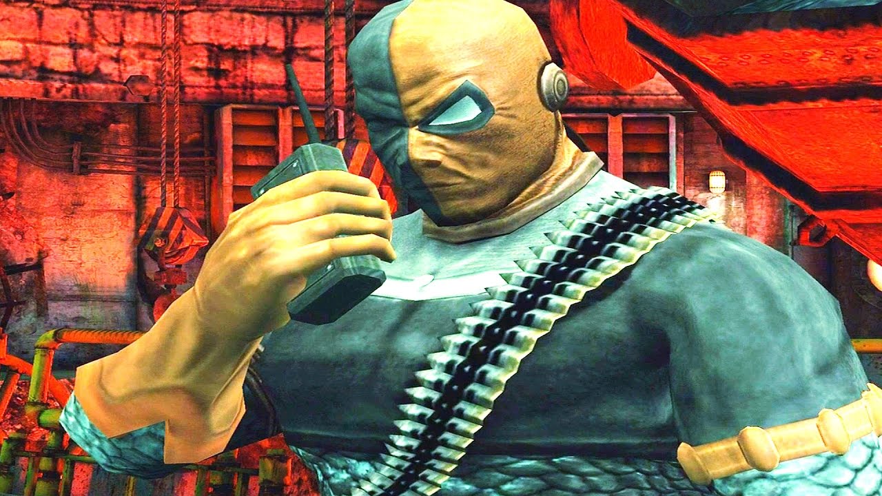 Batman: Arkham City Lockdown (iOS) - Walkthrough Part 7 - Deathstroke Boss Fight