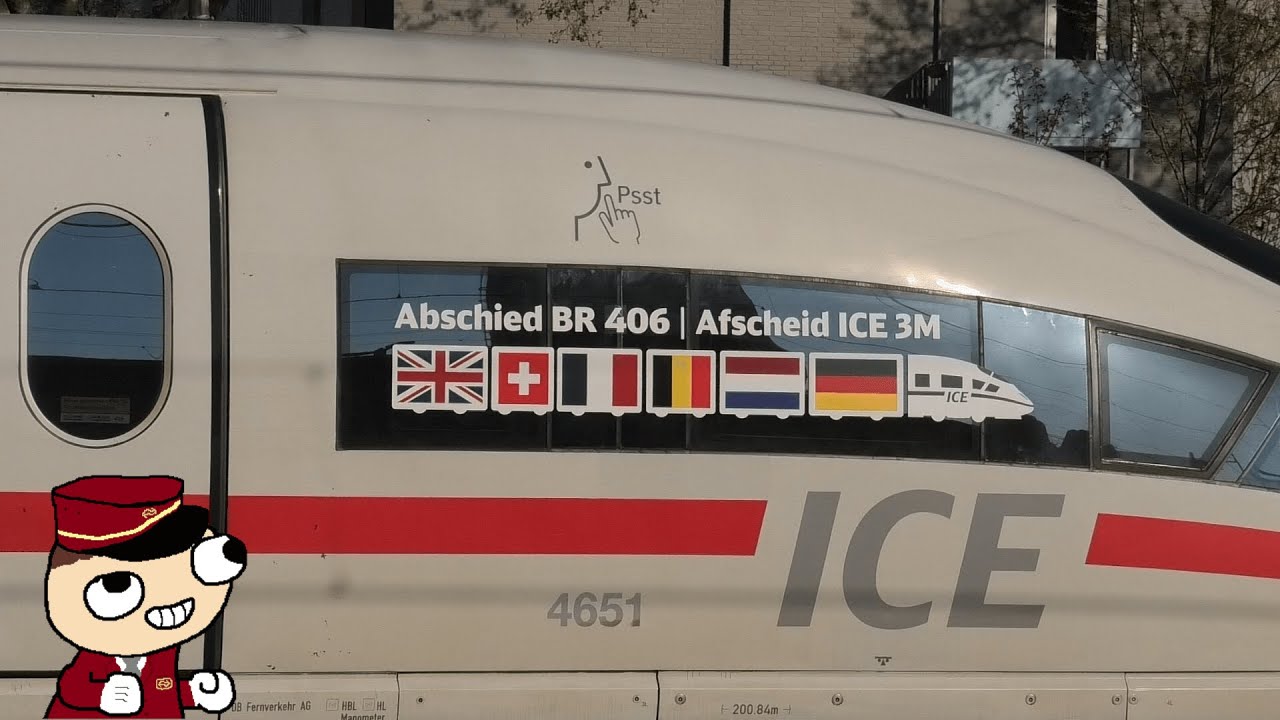 ICE3M Afscheidsrit in Roermond!