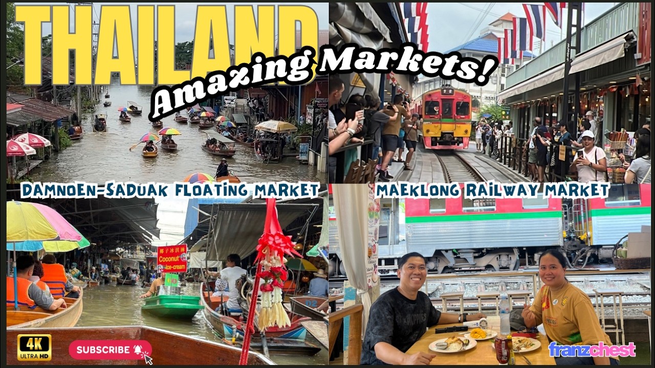 THAILAND’S AMAZING MARKETS THAT YOU MUST EXPERIENCE! 