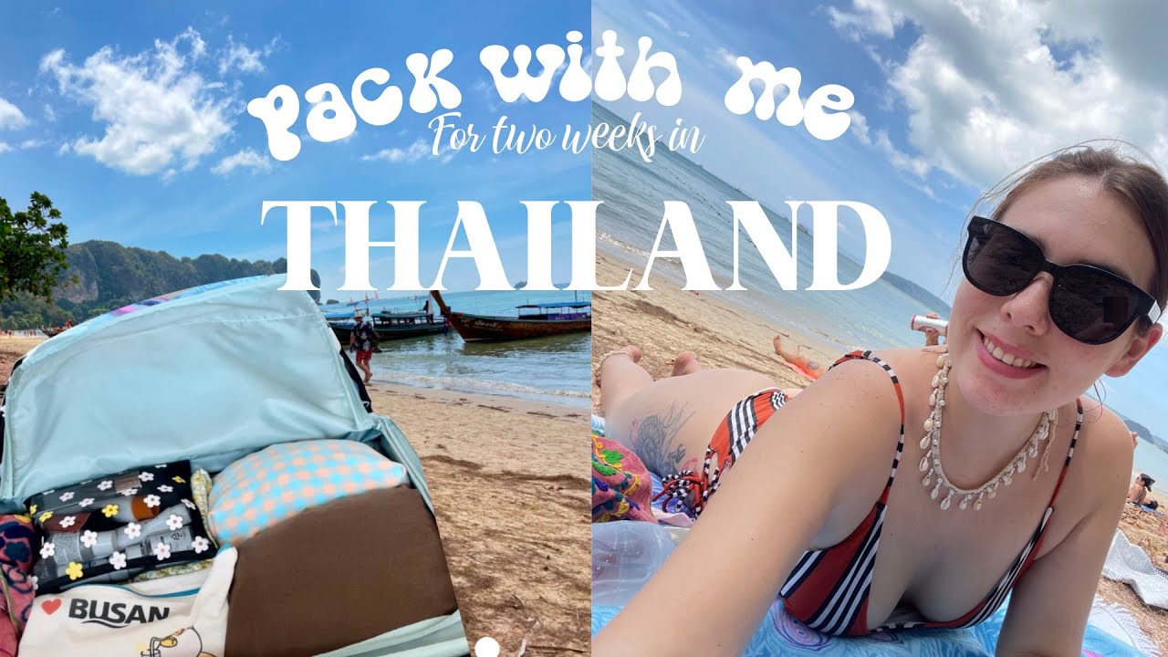 🧳 Preparando mi maleta para Tailandia!🏝️👙✈️