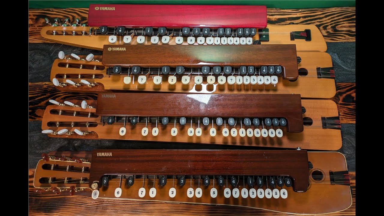 Taishokoto (大正琴) Comparisons #14 - Yamaha TH-X Line