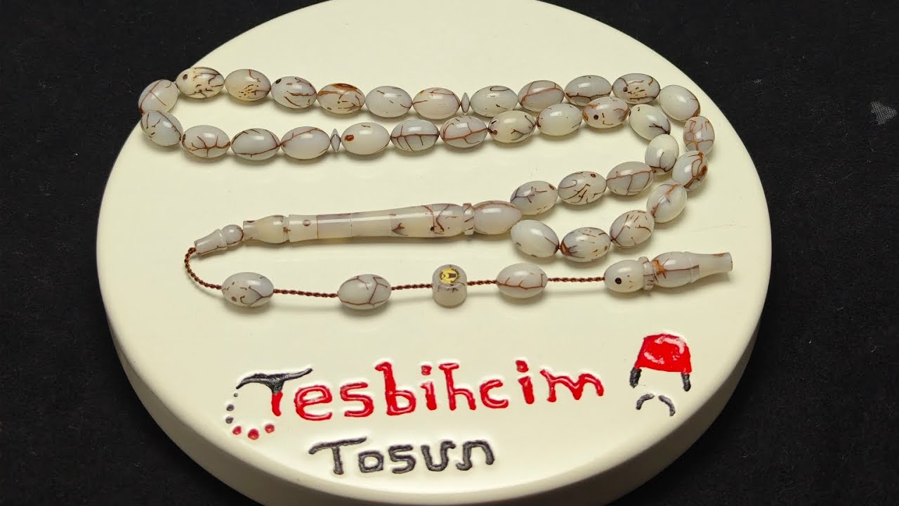 Kıbrıs hurma çekirdeği tesbih yapımı