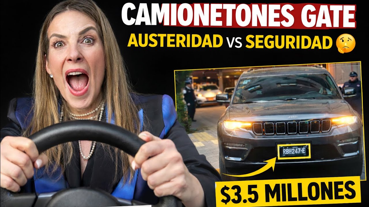 Escándalo por camionetas ministros de la corte: $3 millones cada una. ¿Austeridad o seguridad ?