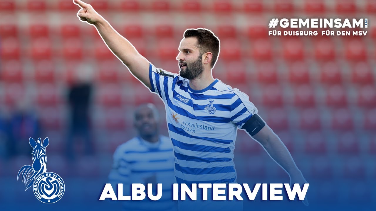 Quarant&auml;ne-Albu im Interview vor 1860 | #MSV - ZebraTV | 27.05.2020
